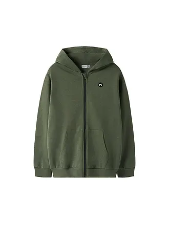 NAME IT | Sweat zippé garçon NKMVIMO | dunkelgrün